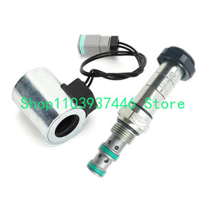 XE60 80 من من من قطع غيار الحفارات في جميع أنحاء العالم مع صمام الملف اللولبي بكرة صمام الملف اللولبي - Product Image 4