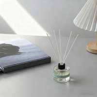 Faible MOQ, logo personnalisé, vente en gros, flacons de diffuseur de parfum vides, aromathérapie, 50 ml, 100 ml, 150 ml, 200 ml, flacons rechargeables avec emballage