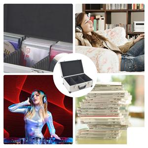Perel CD BOX-424x265x173mm-19,4 L - 60 CDs - Product Image 2