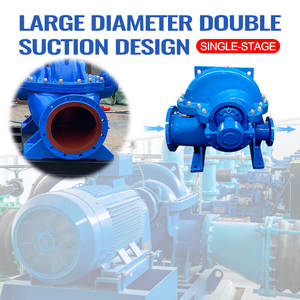 Pompe à <span class=keywords><strong>eau</strong></span> pour moteur diesel <span class=keywords><strong>d</strong></span>'irrigation centrifuge à double aspiration <span class=keywords><strong>de</strong></span> grand volume - Product Image 6