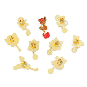 Pins de solapa de esmalte blando y duro de Poké<span class=keywords><strong>mon</strong></span>, al por mayor, con logotipo personalizado profesional, insignias metálicas, broches de moda para ropa y pines para sombrero - Product Image 2