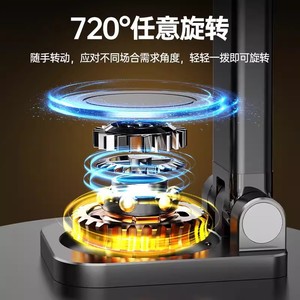 Mobile Phone <b>Holder</b> Aluminum Alloy 360 Rotatable Desk Stand For <b>Tablet</b> And Phone - Product Image 2