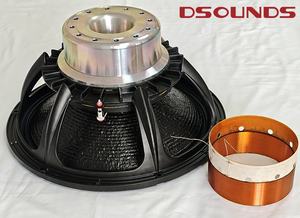 18インチサブウーファーネオマグネット付き6インチVc、2000WRMS 18インチサブウーファー工場品質プロオーディオスピーカー - Product Image 6