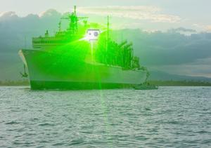 Laser <span class=keywords><strong>Dazzler</strong></span> monté sur véhicule 10W avec laser de bord de caméra HD de vision nocturne - Product Image 5