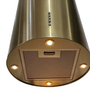 <span class=keywords><strong>Hotte</strong></span> aspirante électrique ALK 220V Gold Range pour cuisine ouverte, suspension au <span class=keywords><strong>plafond</strong></span>, cheminée supérieure, extraction de fumée - Product Image 3