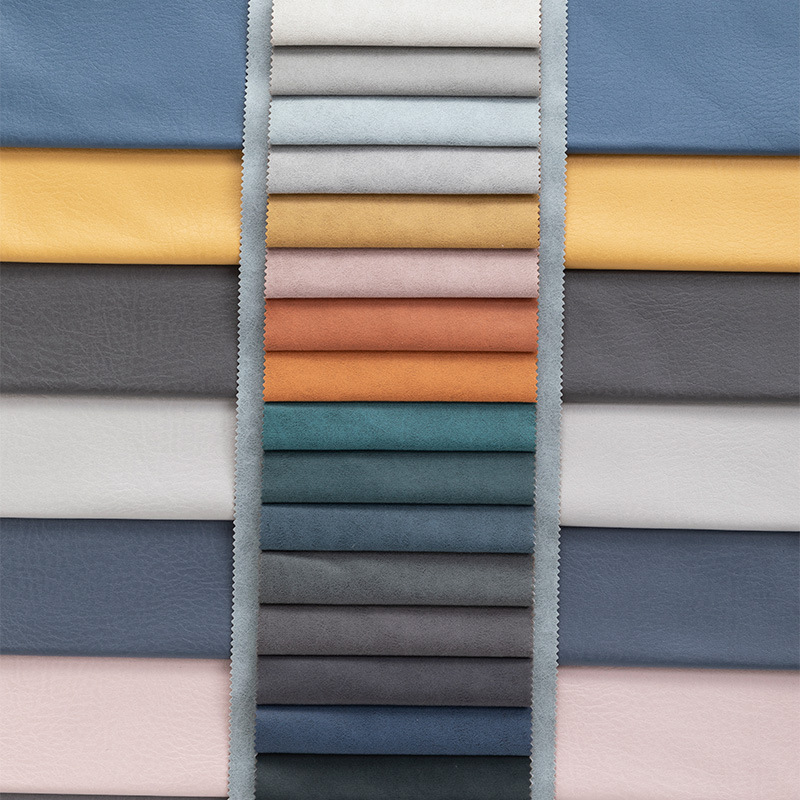 200gsm Polyester Frosted Velvet Sofa Fabric With Nonwoven Backing for Sofa