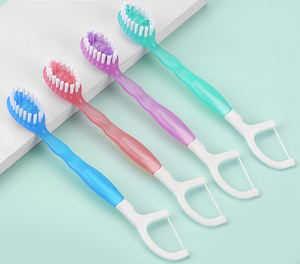 Nuovo caldo doppio uso filo 5 In 1 pasta spazzolino usa e getta e portatile Bursting Bead spazzolino da denti con un solo pennello - Product Image 3