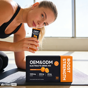 Poudre d'électrolytes en sachets pour l'hydratation des adultes et des femmes enceintes - Poudre d'électrolytes sportive pour booster l'énergie 6g*30/Boîte - Product Image 2