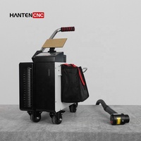 Nettoyeur laser pulsé HANTENCNC 200W 300W pour l'élimination des revêtements de phosphate et le prétraitement de l'électrodéposition