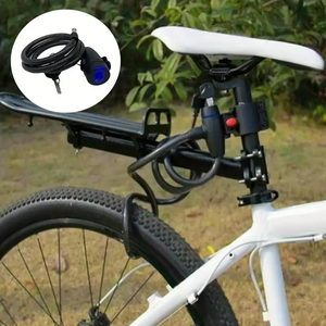 Antivol <span class=keywords><strong>de</strong></span> chaîne pour vélo et moto en métal avec 2 clés pour une sécurité maximale et un renforcement <span class=keywords><strong>de</strong></span> la protection du vélo - Product Image 3