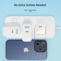Chargeur mural rapide USB-C GaN 45W avec prise standard européenne, adaptateur secteur compact de voyage pour appareils électroniques – Fournisseur d'usine