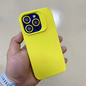 Jelly Silicone trường hợp mềm TPU trường hợp điện thoại với ống kính huỳnh quang CD ống kính cho Iphone 13 Pro Max 15 Pro Max - Product Image 2