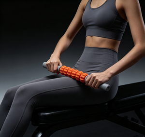 Rouleau de massage fitness pour yoga, masseur musculaire profond pour jambes, dos, taille, épaules, libération des fascias, récupération des douleurs - Product Image 1