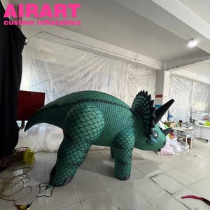 Realistic Inflatable <strong>Wild</strong> Animals Inflatable Triceratops Inflatable Dinosaurs for Decoration - Product Image 3