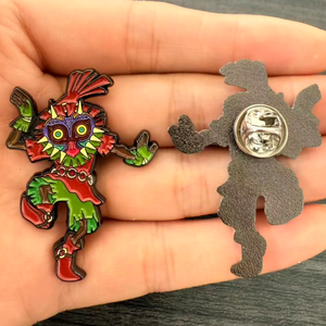 Al por mayor: Pines de metal esmaltados de <span class=keywords><strong>Zelda</strong></span> (Espada, Escudo, Máscara, Trifuerza) y Pines de juego, recuerdos y insignias para juegos de aventura - Product Image 2