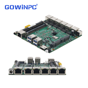 Placa de Enlace Industrial Multi-LAN con <span class=keywords><strong>CPU</strong></span> Intel de 6ª/7ª/8ª Generación (6200u, <span class=keywords><strong>7200u</strong></span>, 8550u), 2x RS232, Hasta 6 COM, GPIO de 8 bits - Product Image 1