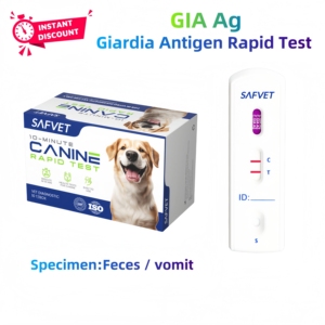 <span class=keywords><strong>Kit</strong></span> Safvet Veterinary <span class=keywords><strong>Giardia</strong></span> Gia pour le dépistage rapide de l'antigène de la maladie de <span class=keywords><strong>Giardia</strong></span> chez les chiens et les chats, <span class=keywords><strong>test</strong></span> rapide de <span class=keywords><strong>Giardia</strong></span> pour animaux de compagnie - Product Image 3