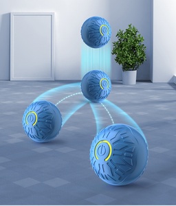 Dropshipping: Intelligenter, Robuster 360-Grad Laufender Tier-Rollball – Wiederaufladbarer, Automatischer Interaktiver TPR-Gummi-Spielball für Katzen und Hunde - Product Image 3