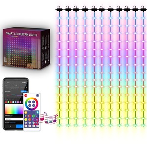 Smart USB WS2812B RGBIC <strong>LED</strong> <strong>String</strong> <strong>Lights</strong> with Music Sync for Christmas Birthday Party Garland Decor - Product Image 2