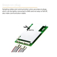 JBD DB20SA02 8S-20S Smart BMS 72V Ternary Li-ion 20A-60A Protection Board UART Bluetooth Balance Same Port Auto Detect 3oz