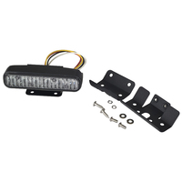 Lampu Strobo LED K6 3 Watt Bersertifikasi CE, Intensitas Tinggi, Tahan Air, Aksesoris Peringatan untuk Grille Kendaraan, Motor, dan Mobil