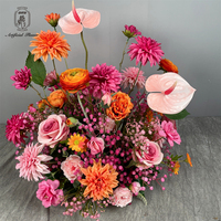 Bouquet de Mariage en Gros Décoration de Table Composition Boule de Fleurs Artificielles