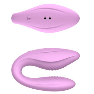 Nueva FORMA <span class=keywords><strong>DE</strong></span> U usable doble estimulación punto G clítoris pareja juguete sexual vibrador <span class=keywords><strong>de</strong></span> Control remoto inalámbrico para mujeres - Product Image 3