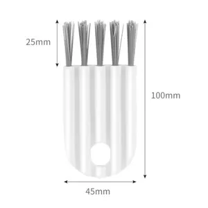 Cepillo de Limpieza Multifuncional Flexible con Cerdas Suaves para el Hogar, Herramienta de Cocina con Tapa para Vasos, Ranuras, Tetinas y Espacios Estrechos - Product Image 6