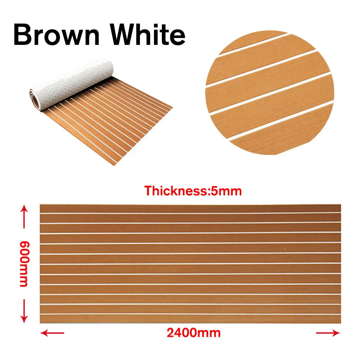 Brown White