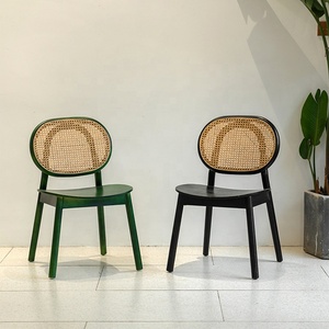 Hotel <b>Dining</b> <b>Chair</b> Luxury Hotel Room Club <b>Chairs</b> Leisure Modern Restaurant Nordic Cafe Furniture Green <b>Dining</b> Wood <b>Chair</b> DIVANO- - Product Image 6