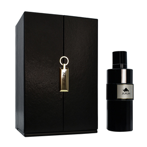 Customized Design Black Double Door Hard Cardboard Paper <strong>Empty</strong> Perfume Bottle <strong>Box</strong> Luxury <strong>Gift</strong> Perfume Packaging <strong>Box</strong> - Product Image 1