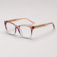 Kacamata Wanita Cat Eye TR90 Anti-Blue Light Bingkai Optik Desain Warna-warni Fashion Terbaru 2024