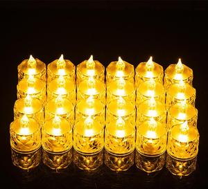 Bougies de chauffe-plat Led sans flamme bougies électroniques blanches chaudes lampe chauffe-plat pour la décoration de Table de pièce maîtresse de mariage - Product Image 6