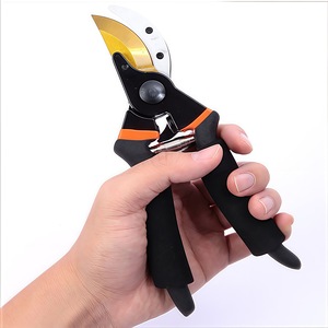 Cisailles professionnelles manuelles en acier à haute teneur en carbone pour l'élagage des branches épaisses, idéales pour le jardinage et l'aménagement paysager - Product Image 1