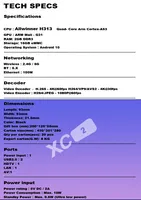 500 pièces - Prix d'usine réel - XC2 IPTV Xtream Codes - Boîtier décodeur intelligent Android 10 puissant - XTV Pro WiFi 2.4/5G - Lecteur multimédia MEELO PLUS