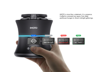 IMOTO G2 Tête de chicha électronique avec écran numérique LED intelligent NFC, finition laquée, design portable, retour visuel clair