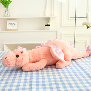 Nuevo <span class=keywords><strong>Dino</strong></span> 50cm Matcha lindo dragón bebé muñeco de peluche dormitorio almohada gato y perro jugar con juguetes de peluche mascota regalo de vacaciones - Product Image 4
