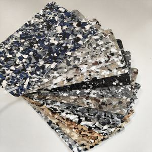 เกล็ดเรซิ่นอีพ็อกซี่สำหรับเคลือบพื้นโรงรถชิปไวนิลสีผสมแข็งบาง - Product Image 6