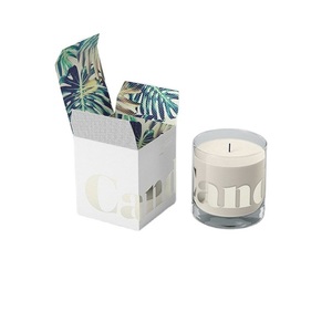 Tùy chỉnh màu hộp giấy vuông hộp quà tặng bao bì Nến gói hộp - Product Image 1