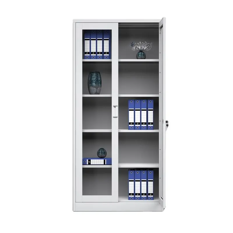 2023 Metal Door Locker Metal Storage Cheap Double Door Filing Cabinet Para Arquivos Do Escritório