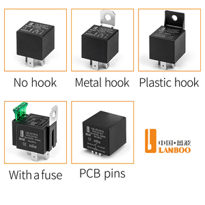 Реле автомобильное электромагнитное LANBOO, интегрированное, 4-контактное/5-контактное, модифицированное, высокотоковое, водонепроницаемое, 12В/24В, 80А, с функцией AUTO, высокой мощности - Product Image 5