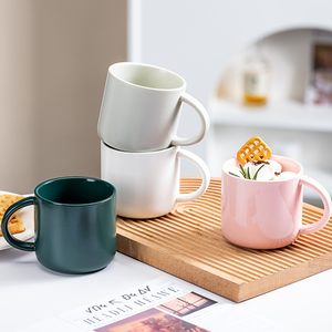 Large Capacity <b>Simple</b> Porcelain Mug Office Use Business Gifts Food Safe Reusable <b>Microwave</b> Dishwasher Safe Customizable Logo - Product Image 2