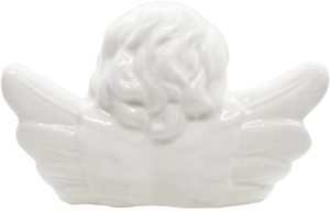 Statue d'ange pour bébé, Sculpture <span class=keywords><strong>de</strong></span> petit enfant, Figurine en porcelaine, ailes, jardin <span class=keywords><strong>de</strong></span> maison - Product Image 2