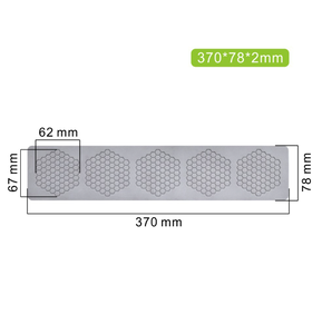Moldes de <span class=keywords><strong>panal</strong></span> de silicona sin BPA, herramientas de decoración de pasteles, molde para bordes de pasteles, herramientas para hornear pasteles - Product Image 1