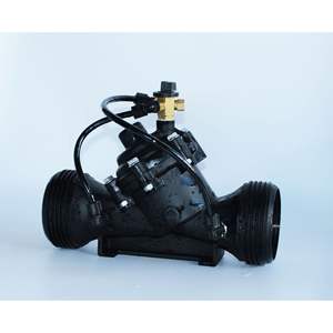 Válvula de Control de Agua Hidráulica Zanchen de 3 Pulgadas, Válvula de Interruptor Manual de Alto Flujo para Riego, con Doble Filtro - Product Image 1