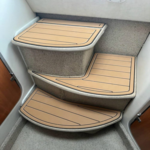 Suelo de EVA tipo teca para cubierta superior de yate Bayliner 2855 (2000-2006), moderno, cuadrado, contemporáneo, de madera lisa, antideslizante, éxito de ventas en eBay - Product Image 6