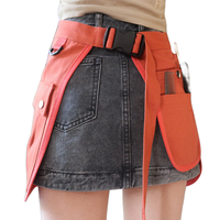 Tablier de taille de cosmétologie de haute qualité pour hommes et femmes coiffeur multi-poches uniformes de restaurant et de bar