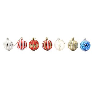 Decorative <b>ornaments</b> and accessories for <b>Christmas</b> <b>trees</b> 6cm painted electroplated <b>Christmas</b> bauble to create festive atmosphere - Product Image 5