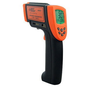 Thermomètre infrarouge intelligent Ar882+ avec écran LCD, mesure de température industrielle sans contact, lecture jusqu'à 301 degrés Celsius - Product Image 3