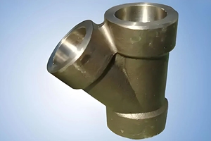 Phụ kiện đường ống rèn rèn SW 45 độ ổ cắm Hàn bên <span class=keywords><strong>TEE</strong></span> ASME b16.11 thép carbon CS A105 1 "áp lực cao 6000lb 9000lb - Product Image 3